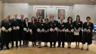 El salón de actos del TSJ de Madrid ha acogido la ceremonia, presidida por Francisco Javier Vieira Morante